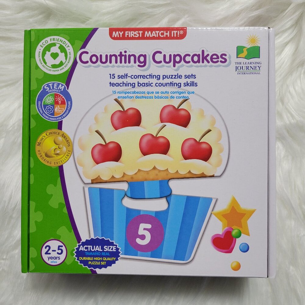 Counting Cupcakes Puzzle Set